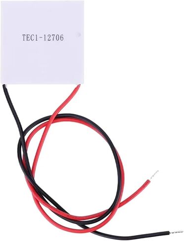 AED7-10PCS TEC1-12706 برودة كهروضوئية PELTIER 12V 5.8A تبريد لوحة لوحة 40 × 40 مم للتبريد in Saudi Arabia