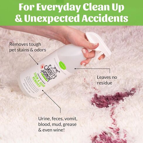 SKOUT'S HONOR: Stain & Odor Severe Mess - Advanced Formula DOG 35 oz. - NEW in Saudi Arabia