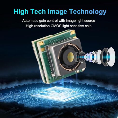 Cuifati 8mp USB Crocam Module ، لنظام Android و OS X وتكنولوجيا التركيز التلقائي والتوصيل والتشغيل ، دعم OTG ، إعدادات قابلة للتعديل ، مستشعر صور عالية التقنية ، بروتوكول الاتصالات UVC in Saudi Arabia