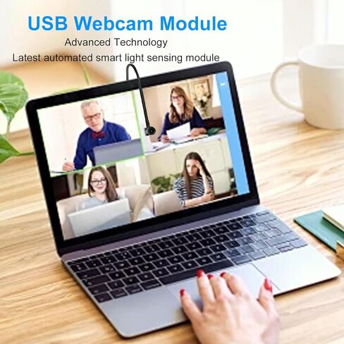 Cuifati 8mp USB Crocam Module ، لنظام Android و OS X وتكنولوجيا التركيز التلقائي والتوصيل والتشغيل ، دعم OTG ، إعدادات قابلة للتعديل ، مستشعر صور عالية التقنية ، بروتوكول الاتصالات UVC in Saudi Arabia