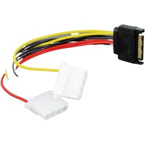 SATA Male to IDE 4Pin Model Female Power Supply Computer Cable Extention Hard Drive Cable Sata 1 to 2 4PIN in Saudi Arabia