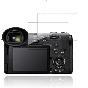 [3 عبوة] واقي الشاشة لـ Sony FX2 ، الزجاج المقسّر HD ، صلابة 9 ساعات ، خدش ، واقي أفلام زجاجية مضادة للأصفر ، كاميرا Sony FX2 in Kuwait