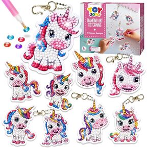 TOY Life Diamond Painting Magnets Diamond Painting Kits for Kids - Valentine Day Gifts Diamond Art for Kids Arts and Crafts for Girls Ages 8-12 Unicorn Dot Art Gem Painting Gem Art Kits for Kids in Kuwait