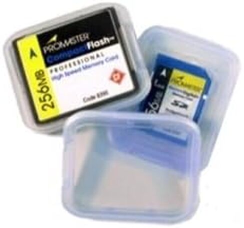 علبة تخزين بطاقة Memory Promaster - 5 حزمة ، تناسب بطاقات SD ، CF و Micro SD ، (Model 1141) in Saudi Arabia