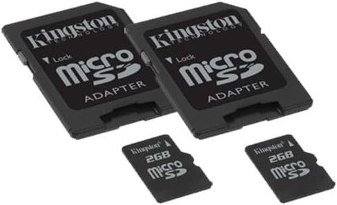 بطاقة ذاكرة الكاميرا الرقمية Samsung CL80 2 × 2 جيجا بايت بطاقة MicroSDHC مع محول SD (حزمة 2) in Saudi Arabia