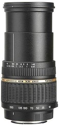 Tamron Auto Focus 18-200mm F/3.5-6.3 XR DI II LD LD ASPHERICAL (IF) MACRO LENS لكاميرات Canon Digital SLR (طراز A14E) (متجدد) in Saudi Arabia