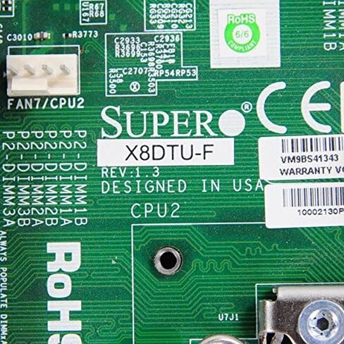 Supermicro x8dtu-f اللوحة الأم in Saudi Arabia