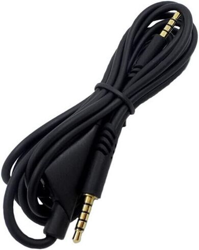 6.56ft/2m 3.5mm Mute Earphone Audio Cable for Astro A10 A40 Gaming Headphone Headset Accessory in Saudi Arabia