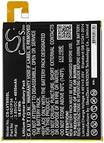 XSP 4850mAh Replacement Battery for Lenovo Tab 4, Tab4, TB-8504F Part NO L16D1P34 Parts Battery Batteries in Saudi Arabia