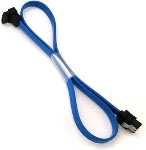 SATA 3.0 Data Cable 90 To180 Degree Hard Disk Drive SATA Cables 6GBit/s with Locking Latch 45cm 60cm(60cm,Blue) in Saudi Arabia