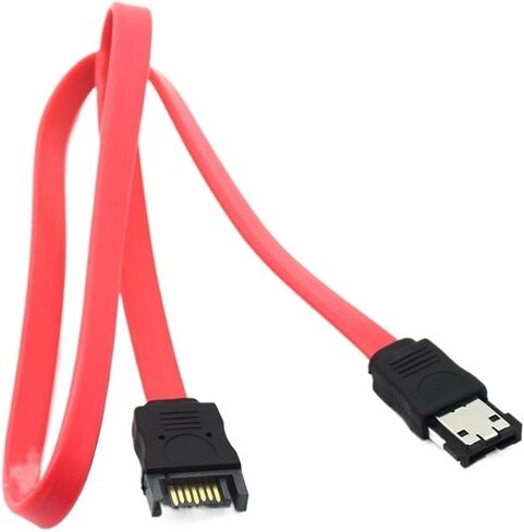 The Best Quality 40cm P>S#3 Hard Drive SATA 7P Male-esata ESATA 7P Female Extender Extension Cable 0.4m in Saudi Arabia