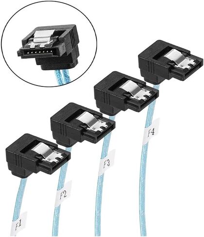 90 درجة M1NI S/AS إلى 4 SATA محول محول M1NI S/AS SFF 8087 6GB إلى 4XSATA CABLE SFF-8087 موصل (1M ، زاوية أسفل) in Saudi Arabia