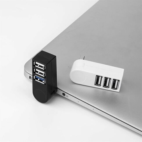 1PC عالي السرعة USB 2.0/3.0 HUB Multi USB SPLITER 4 PORT EXPANDER متعددة ملحقات الكمبيوتر USB لجهاز الكمبيوتر المحمول (اللون: أبيض) (أسود) in Saudi Arabia