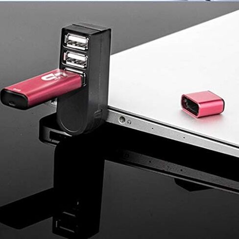 1PC عالي السرعة USB 2.0/3.0 HUB Multi USB SPLITER 4 PORT EXPANDER متعددة ملحقات الكمبيوتر USB لجهاز الكمبيوتر المحمول (اللون: أبيض) (أسود) in Saudi Arabia