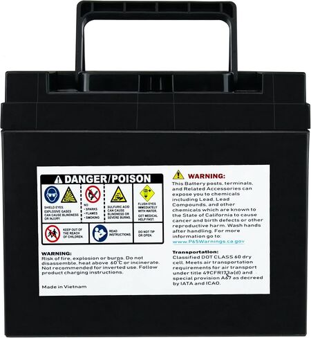 PowerStar® 12V 45AH SLA Battery For CSB EVX12400, GP12380, GP12400, GPL12400. in Saudi Arabia