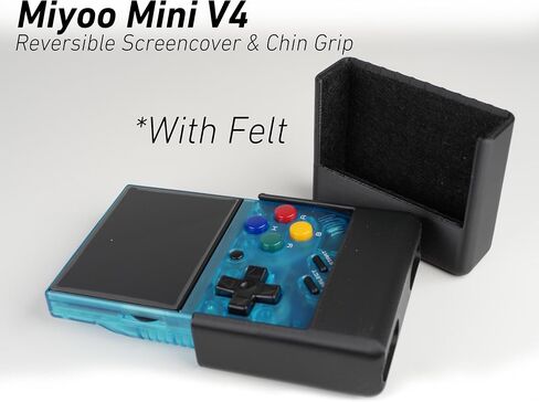 شعر قبضة 2 في 1 في Miyoo Mini V4 شاشة قابلة للانعكاس غلاف الشاشة قبضة الشاشة المحسوس in Kuwait