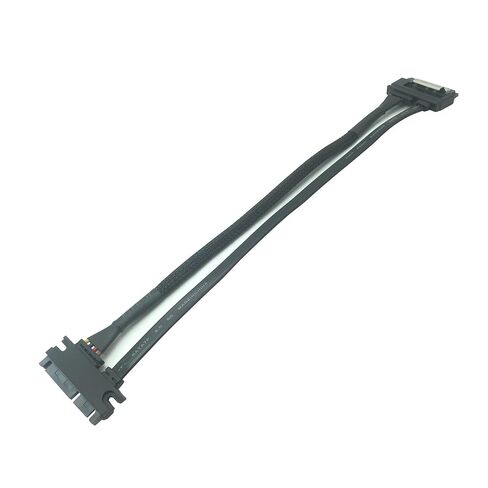 SATA 22-pin (7+15) Male to Female Data and Power Extension Cable(0.3M) in Saudi Arabia