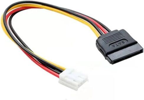 4pin small ty> pe to 15pin hdd sata cable cable cable 20awg for Industrial All-in-One HD M1ni PC PDD (0.2M) in Saudi Arabia