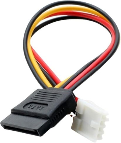 4pin small ty> pe to 15pin hdd sata cable cable cable 20awg for Industrial All-in-One HD M1ni PC PDD (0.2M) in Saudi Arabia