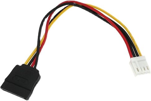 4pin small ty> pe to 15pin hdd sata cable cable cable 20awg for Industrial All-in-One HD M1ni PC PDD (0.2M) in Saudi Arabia