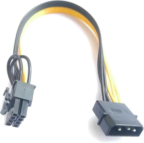 سطح المكتب كمبيوتر كمبيوتر CASE MAINBOARD 4PIN IDE D إلى بطاقة فيديو PCI-E PCIE 6PIN 8PIN 6+2PIN كابل تزويد الطاقة in Saudi Arabia