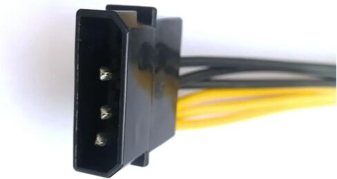 سطح المكتب كمبيوتر كمبيوتر CASE MAINBOARD 4PIN IDE D إلى بطاقة فيديو PCI-E PCIE 6PIN 8PIN 6+2PIN كابل تزويد الطاقة in Saudi Arabia