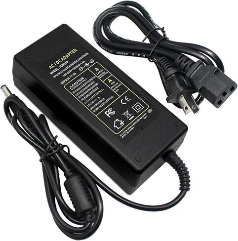 AC110 220V Power Adapter Transformer LED Light Strip 10A DC 5V Power Adapter 2.1mm-2.5mm*5.5mm(US) in Saudi Arabia