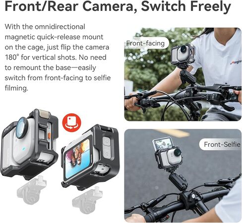 Magnetic Quick release Mount for Insta360 in Kuwait