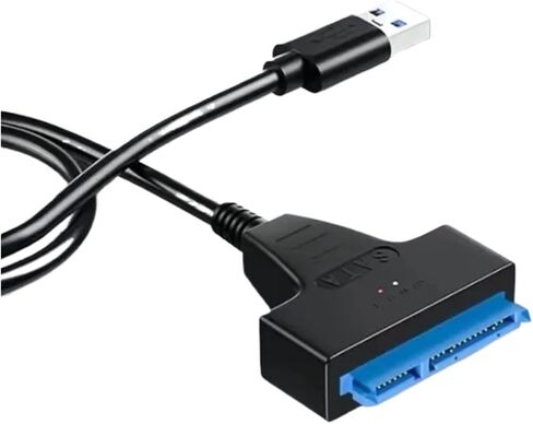 USB 3.0/2.0 to SATA Cable Adapter Extension Computer Cables Connectors Support 2.5 Inches External Ssd HDD Hard Drive Adapter(USB 2.0) in Saudi Arabia