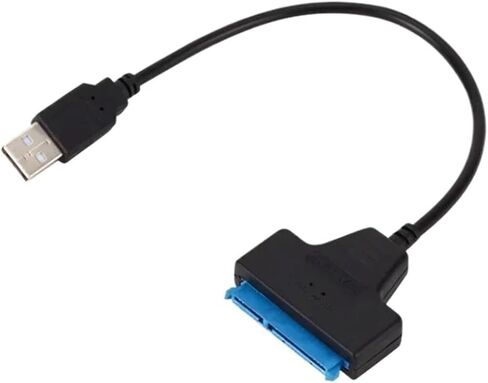 USB 3.0/2.0 to SATA Cable Adapter Extension Computer Cables Connectors Support 2.5 Inches External Ssd HDD Hard Drive Adapter(USB 2.0) in Saudi Arabia