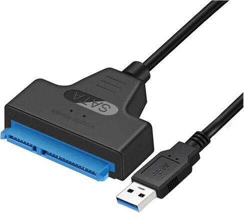 SATA إلى USB 3.0/2.0 كابل يصل إلى 6 جيجابت في الثانية لمدة 2.5 بوصة محرك الأقراص الصلبة الخارجي SSD SATA 3 22 دبوس محول USB 3.0 إلى SATA III سلك (USB 3.0) in Saudi Arabia