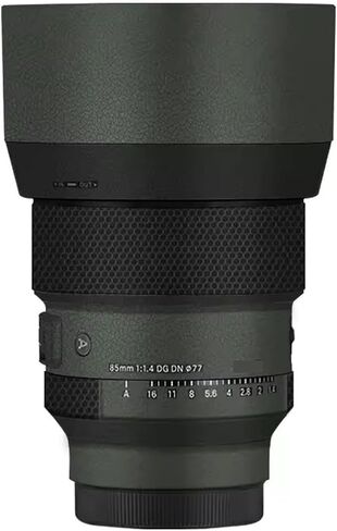 for Sigma Art 85mm F1.4 DG DN Fit for Sony Mount Camera Decal Skin Vinyl Wrap Film Camera Lens Body Protective Sticker Protector Coat 1:1.4 85 1.4(Circuit Blue) in Kuwait