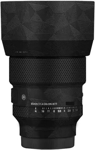 for Sigma Art 85mm F1.4 DG DN Fit for Sony Mount Camera Decal Skin Vinyl Wrap Film Camera Lens Body Protective Sticker Protector Coat 1:1.4 85 1.4(Circuit Blue) in Kuwait