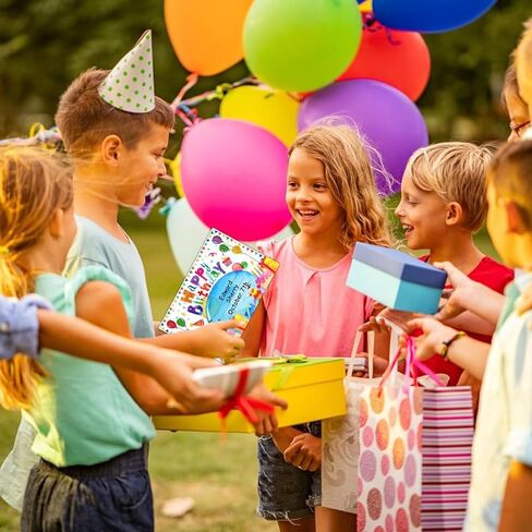 D24TIME 36Pcs Watercolor Happy Birthday Award Certificates Gifts for Kids Classroom Birthday Certificates Awards for Kid Student Gifts from Teacher for Kindergarten Elementary Back to School Supplies in Kuwait