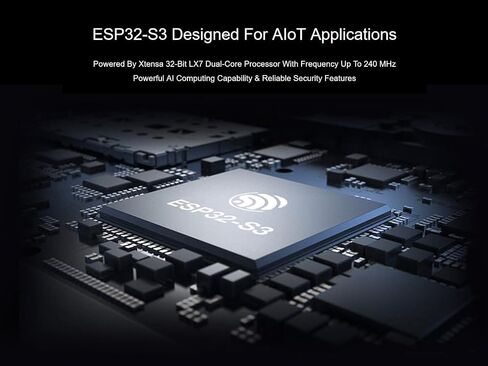 لوحة تطوير Wi-Fi Waveshare ESP32-S3 مع وحدة سلسلة ESP32-S3-WORDY-1 ، معالج Core Dual Core 240MHz ، 512 كيلو بايت SRAM ، 8 ميجابايت PSRAM ، فلاش 16 ميجابايت ، Type-C Connector in Saudi Arabia
