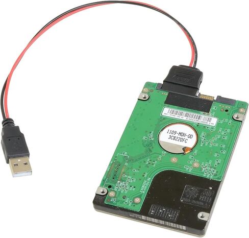 USB Male to 15Pin Female Adapter Power Cable Cord 18AWG 30cm for 2.5 Hard Drive HDD SSD in Saudi Arabia