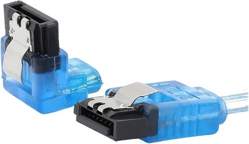 0.5M SATA 3.0 III 7PIN كابل البيانات التسلسلية 4/6 المنافذ 6GB/S SATA3 SSD كابلات مرنة مستقيمة مستقيمة HDD خط محرك الأقراص الصلبة (كوع SATA) in Saudi Arabia