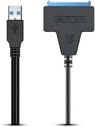 to USB3.0 / TypeC Cable for 2.5 Inch External HDD SSD Hard Drive SATA 3 22 Pin Adapter USB 3.0 to Sata III Cord Up to 6 GBP(USB 3.0 to sata) in Saudi Arabia