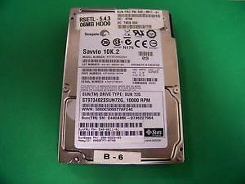 Seagate ST973402SS Seagate 72GB 10K SAS 2.5 مع محرك الأقراص الصلبة الساخنة للدرج (متجدد) in Saudi Arabia