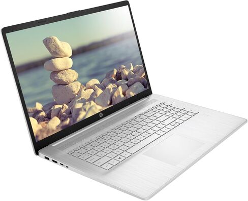 HP 17 LAPTOP ، 17.3 "شاشة FHD ، AMD Ryzen 5 5500U ، 16 جيجابايت SSD ، 512GB SSD ، كاميرا الويب ، HDMI ، قارئ بصمات الأصابع ، Wi-Fi ، Windows 11 Home ، Silver in Kuwait