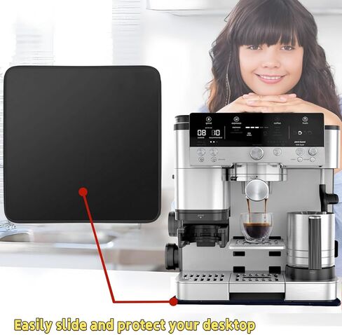 Sliding Pad For Ninja Espresso Coffee Machine ES601, Fast Moving And Anti Slip Base Dual Purpose,Accessories Fit for Ninja Luxe Cafe Machine in Saudi Arabia