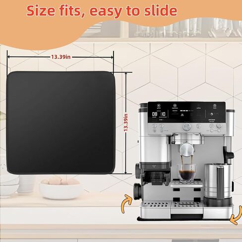 Sliding Pad For Ninja Espresso Coffee Machine ES601, Fast Moving And Anti Slip Base Dual Purpose,Accessories Fit for Ninja Luxe Cafe Machine in Saudi Arabia