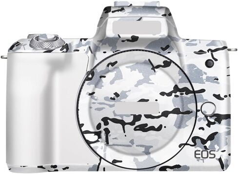 M50 I II Camera Skin Wrap Anti-Scratch Sticker Vinyl Protective Film Body Protector Coat Decals Cover for Canon EOS M50 I/II(Plover Black) in Kuwait