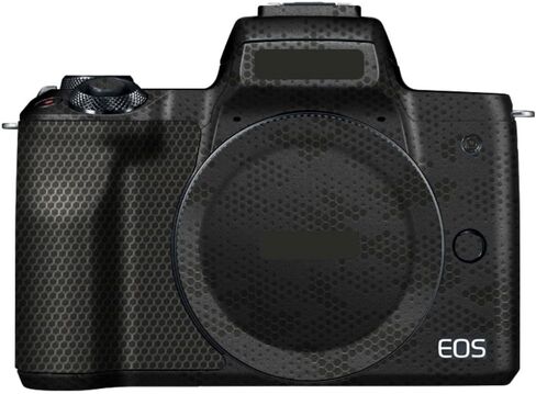 M50 I II Camera Skin Wrap Anti-Scratch Sticker Vinyl Protective Film Body Protector Coat Decals Cover for Canon EOS M50 I/II(Plover Black) in Kuwait