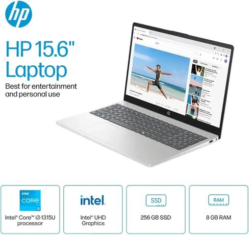HP Touchscreen Computer Computer for Business & Student ، Windows 11 Pro ، 15.6 "HD Touch Dispash in Saudi Arabia