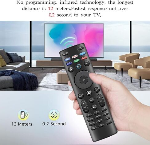 XRT140 Universal TV REMOTE REMOTE استبدال أجهزة تلفزيون Vizio الذكية D ، E ، M ، P ، V ، PX Series Smart TVS in Saudi Arabia
