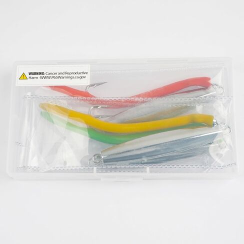 Diamond Jigs Fishing Saltwater Lures with Split Tube Tail and Stainless Steel Hook Metal Jigging Spoon Baits for Surf Fishing Bottom Bouncing Sinking Casting Jigging in Saudi Arabia