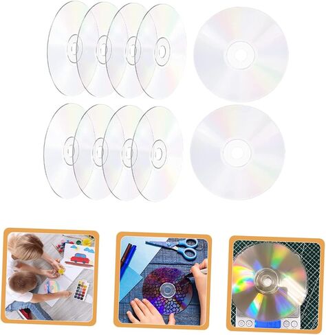 10pcs أقراص الأقراص المضغوطة للطلاء DIY وديكور الجدار الأمل in Kuwait