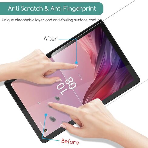 حزمة Keanboll 2 مصممة لـ Lenovo Tab K9 & Lenovo Tab One 8.7 بوصة 2025 حامية شاشة زجاجية مركبة ، صلابة 9H ، مكافحة Scatch ، ودية في القضية in Saudi Arabia