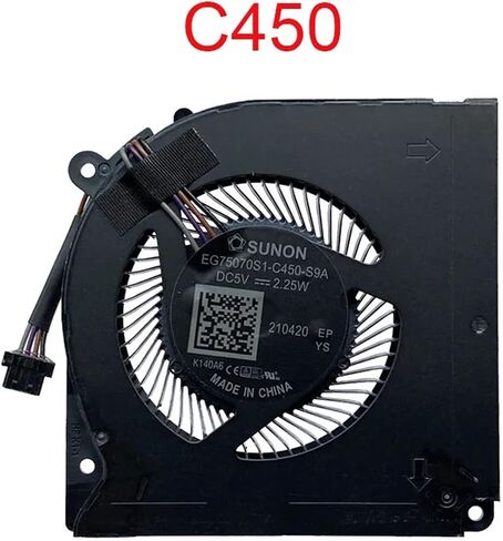 1pcs لـ 7000 9000 2nd Notebook Cooling Fan Fan Fan GPU Fan (C380) in Saudi Arabia